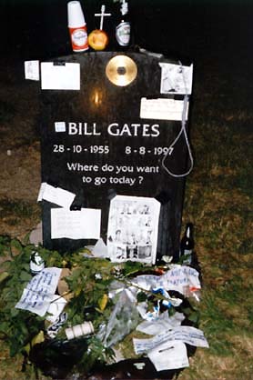 Bill's Gravestone, day 3