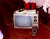 TV wired up and working