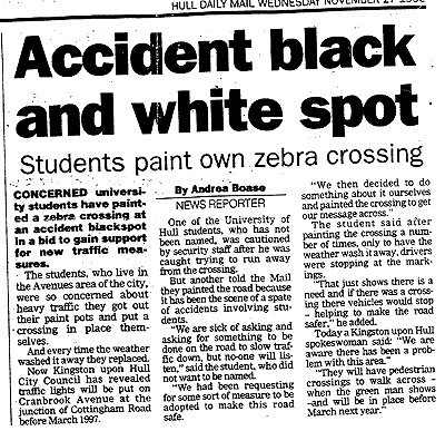 Hull Daily Mail Article
